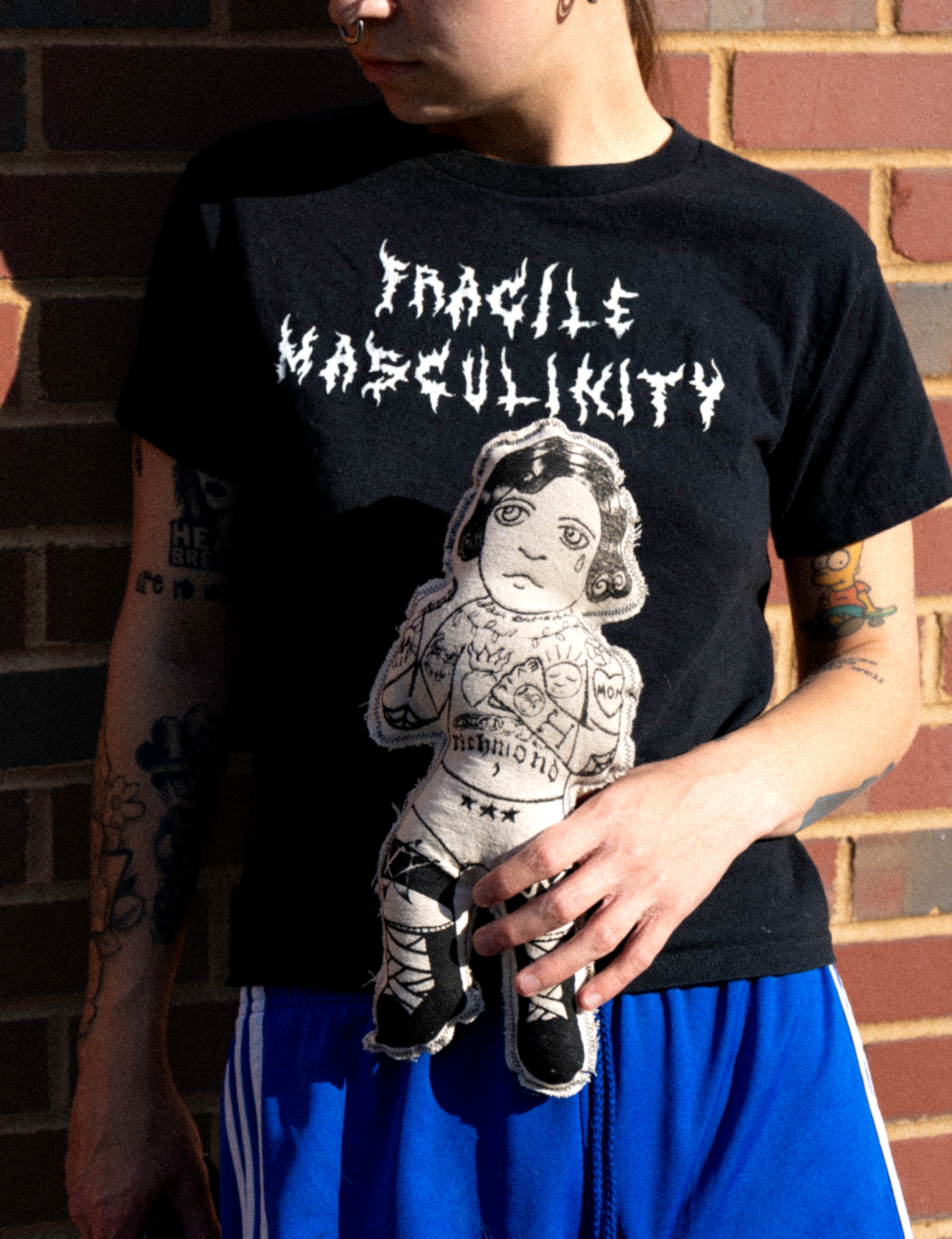 Inverted Metal Logo Tee