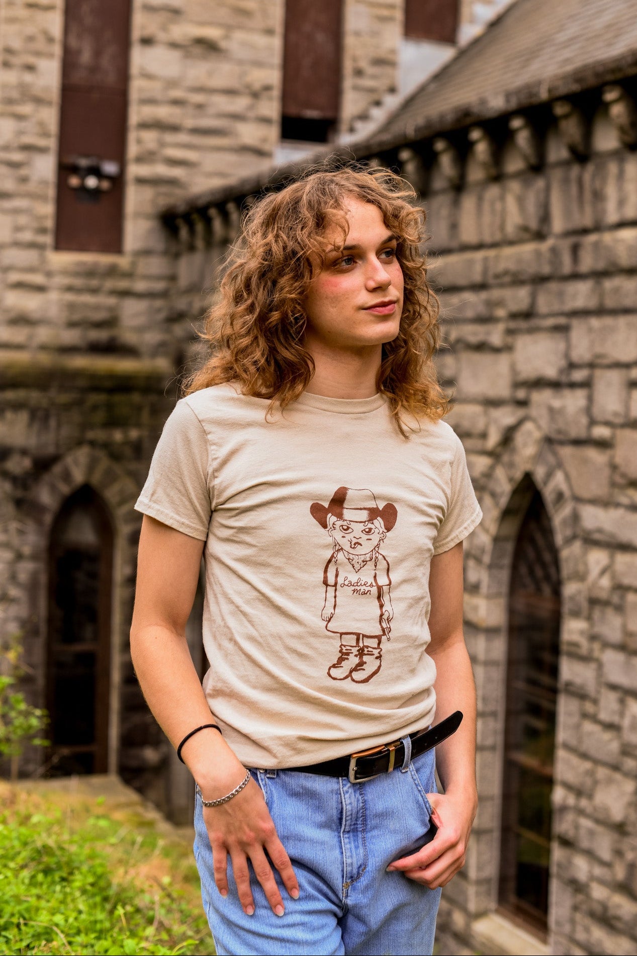The Cowboy Tee (Brown)