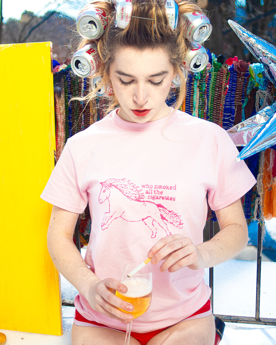 The Pony Tee (Pink)