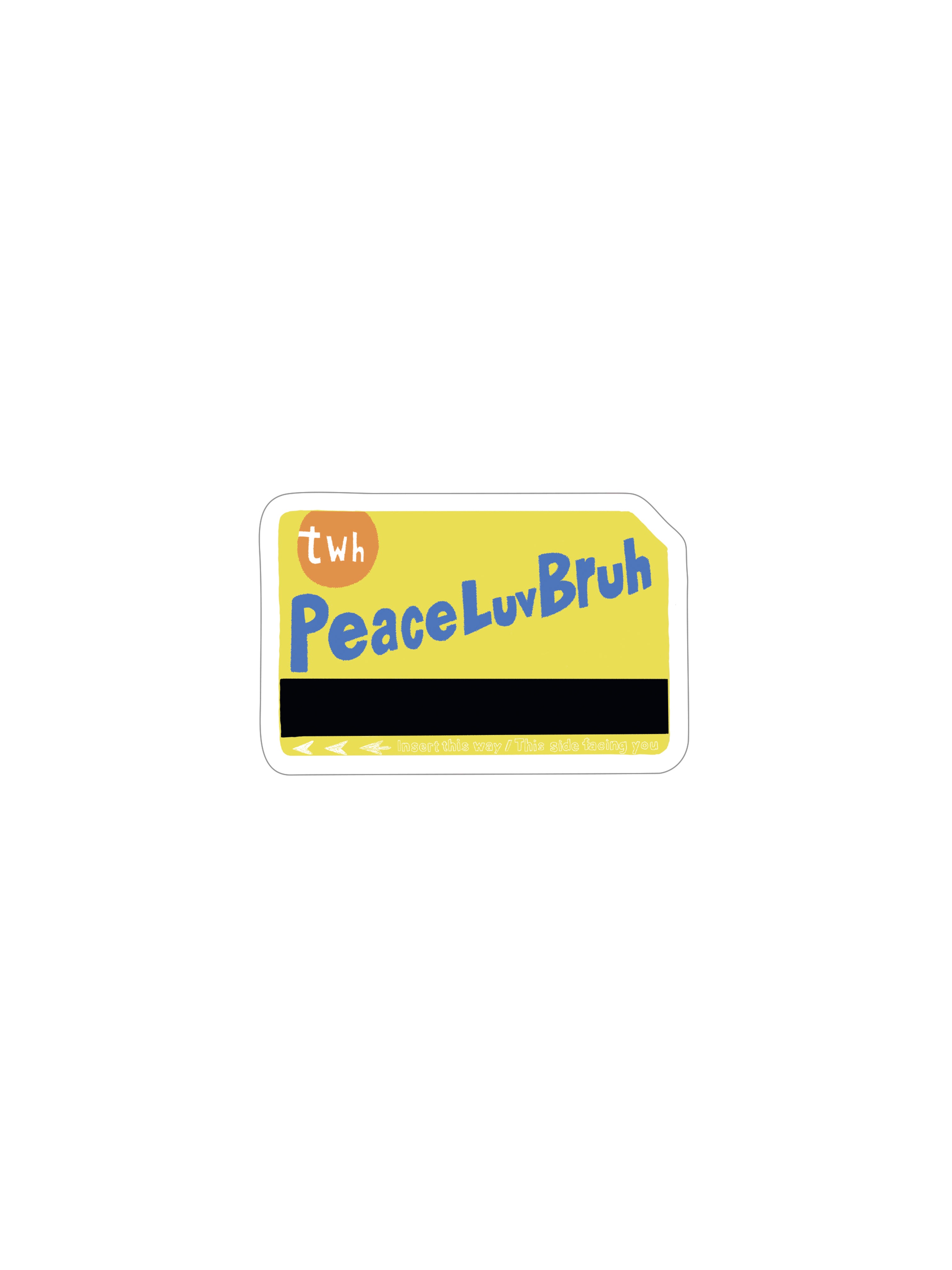 The MetroCard Sticker
