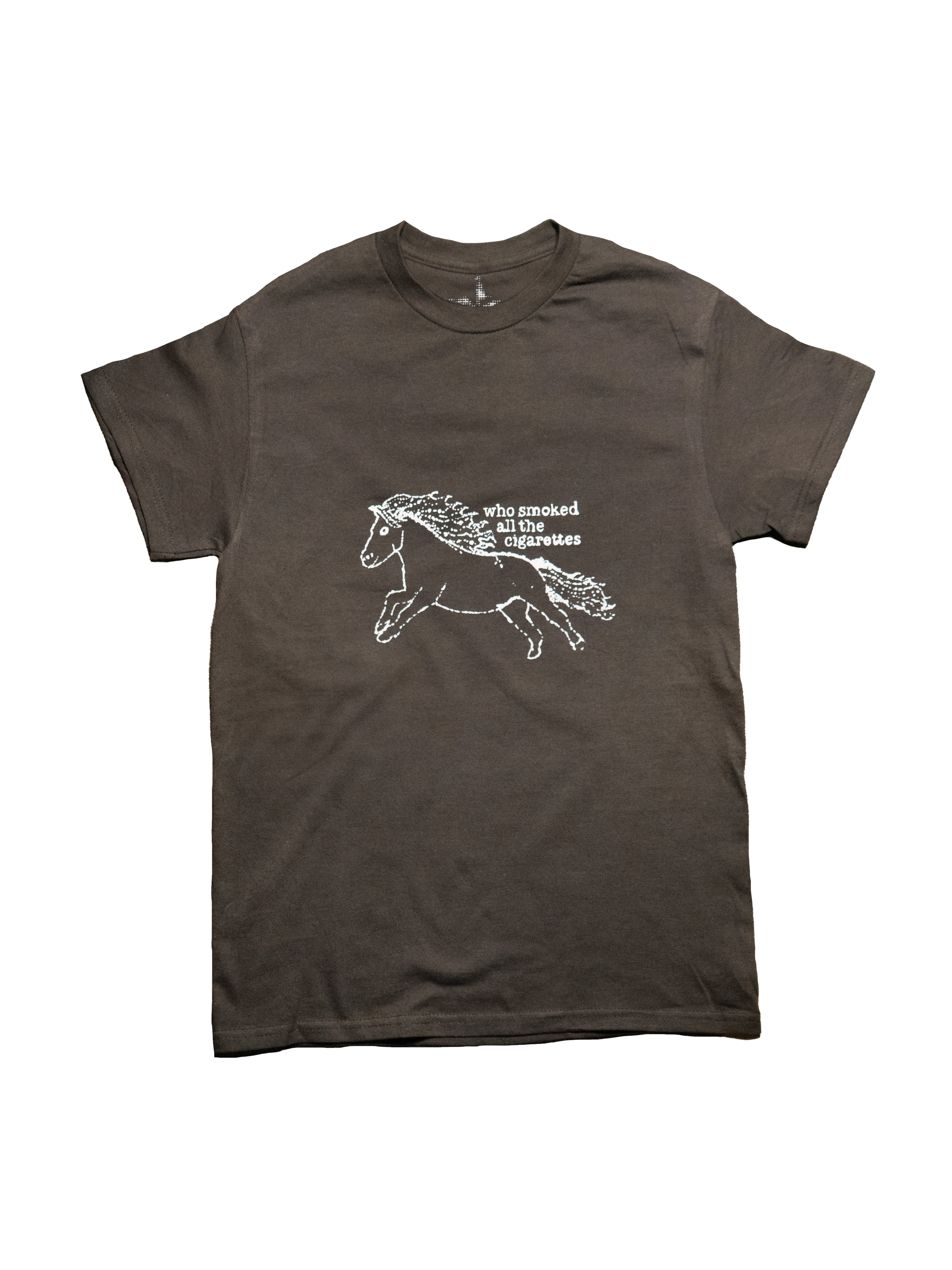 The Pony Tee (Dark Brown)
